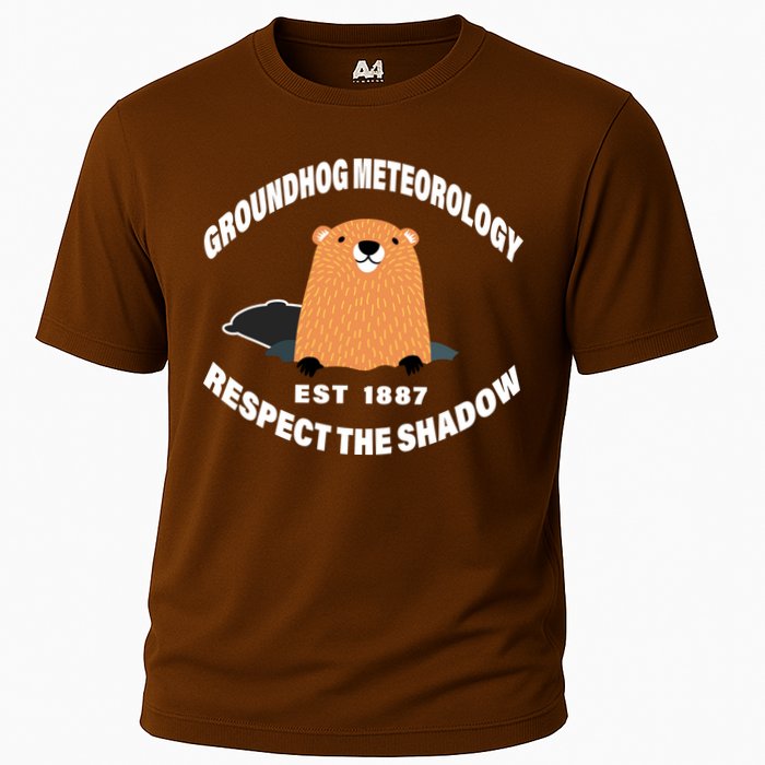 Groundhog Meteorology Respect The Shadow Performance Shirt