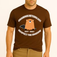 Groundhog Meteorology Respect The Shadow Performance Shirt