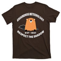 Groundhog Meteorology Respect The Shadow T-Shirt