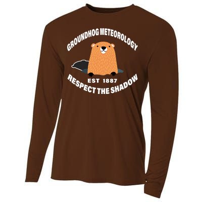 Groundhog Meteorology Respect The Shadow Cooling Performance Long Sleeve Crew