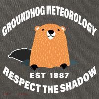 Groundhog Meteorology Respect The Shadow Cotton Canvas Backpack