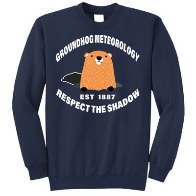 Groundhog Meteorology Respect The Shadow Sweatshirt