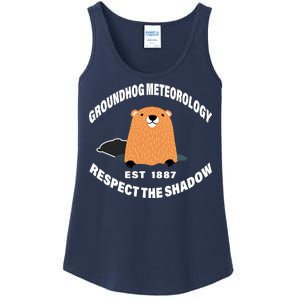 Groundhog Meteorology Respect The Shadow Ladies Essential Tank