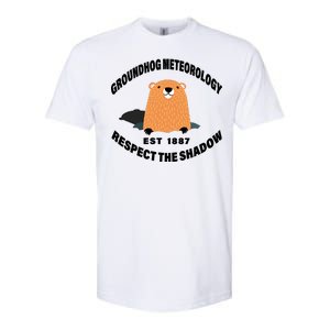 Groundhog Meteorology Respect The Shadow Softstyle CVC T-Shirt