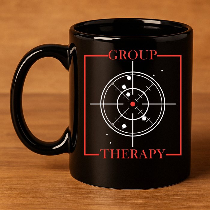 Group Therapy 11oz C Handle Ceramic Mug