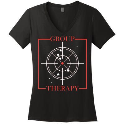 Group Therapy Women's V-Neck T-Shirt