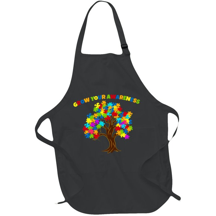 Grow Your Awareness Autism Puzzle Tree Apron