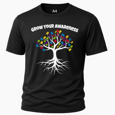 Grow Your Awareness Tree Roots Performance Shirt