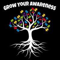 Grow Your Awareness Tree Roots Kids T-Shirt