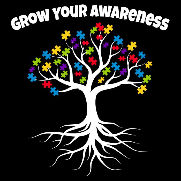 Grow Your Awareness Tree Roots Kids T-Shirt