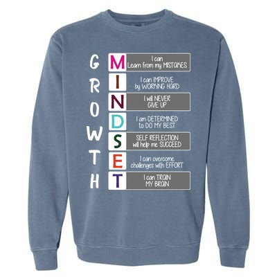 Growth Mindset Garment-Dyed Sweatshirt