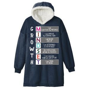 Growth Mindset Hooded Wearable Blanket