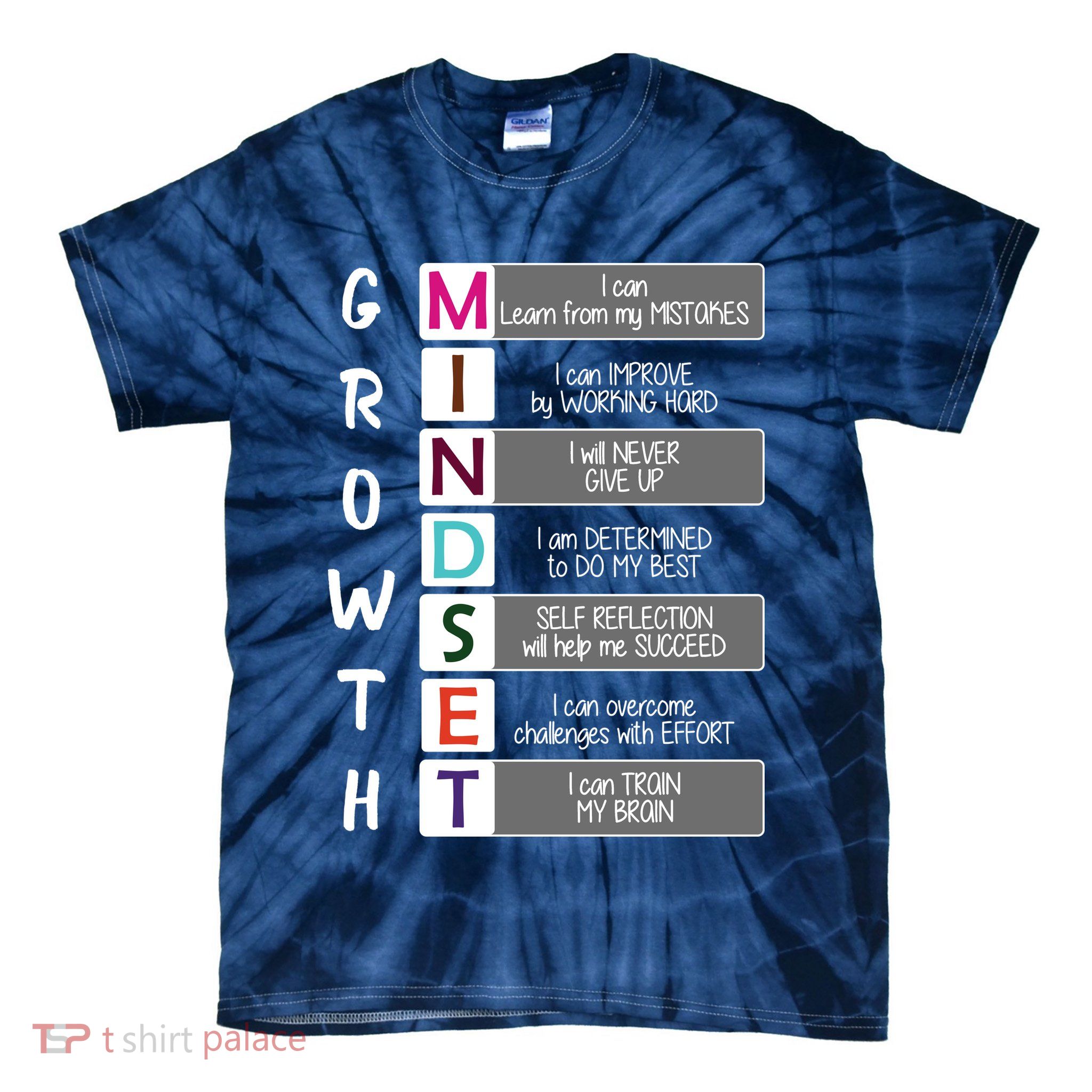 Growth Mindset Tie-Dye T-Shirt
