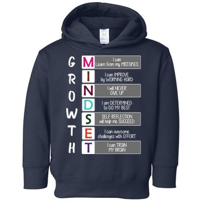 Growth Mindset Toddler Hoodie