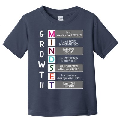 Growth Mindset Toddler T-Shirt