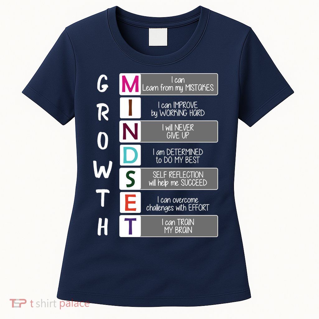 Growth Mindset Womens T-Shirt