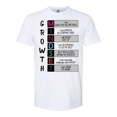 Growth Mindset Softstyle® CVC T-Shirt