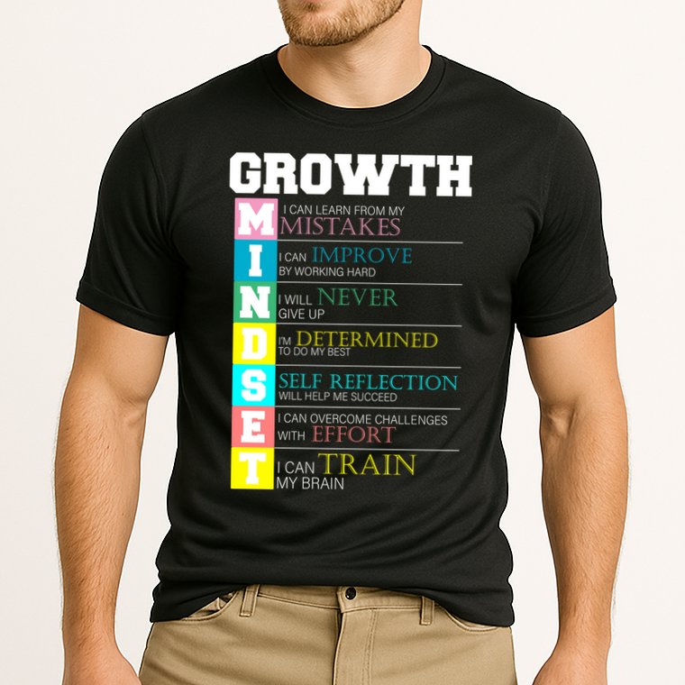 Growth New Mindset And Resolution  Performance Shirt
