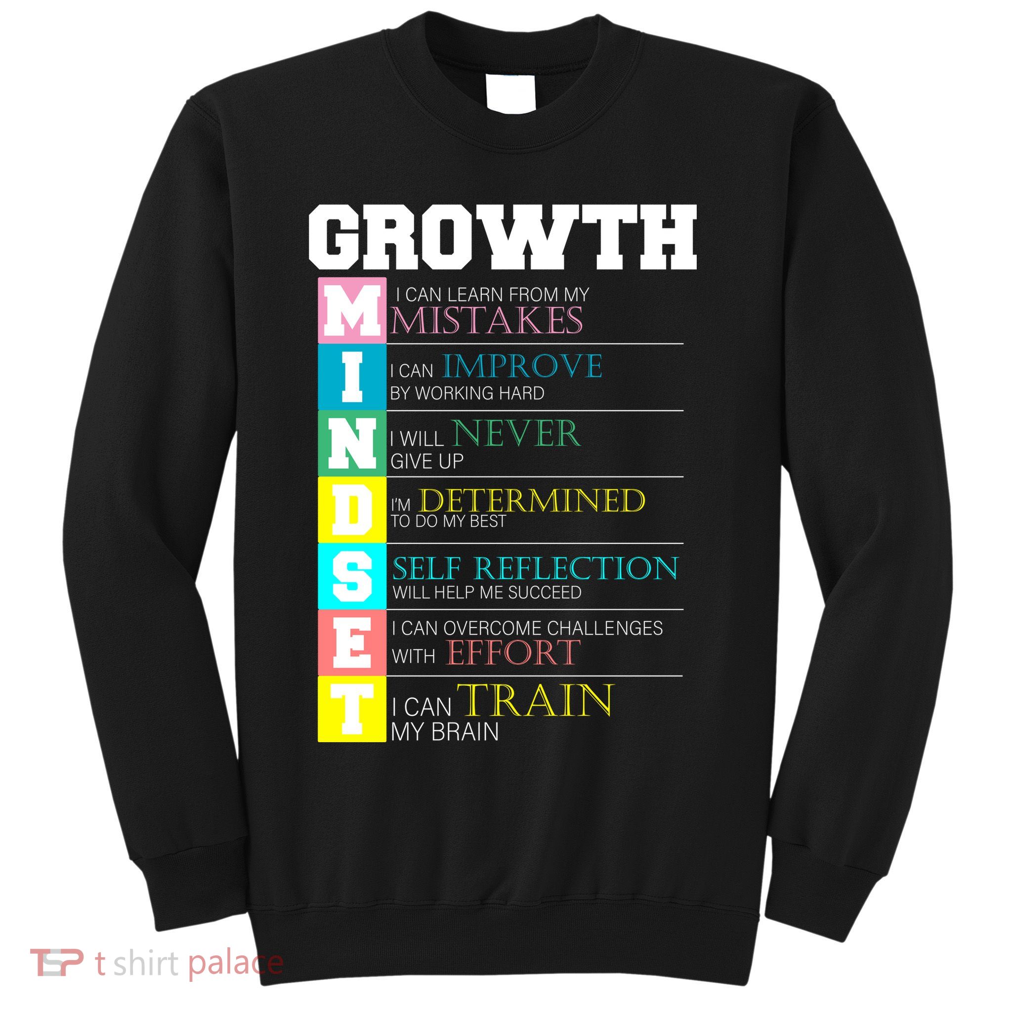 Growth New Mindset And Resolution  Sweatshirt