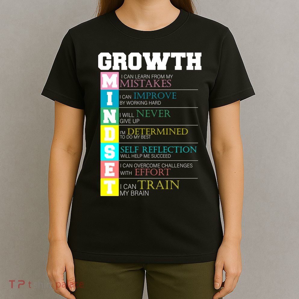 Growth New Mindset And Resolution  T-Shirt