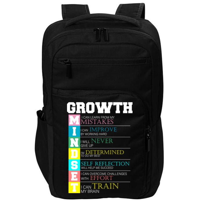 Growth New Mindset And Resolution  Impact Tech Backpack