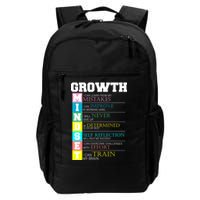 Growth New Mindset And Resolution  Backpack
