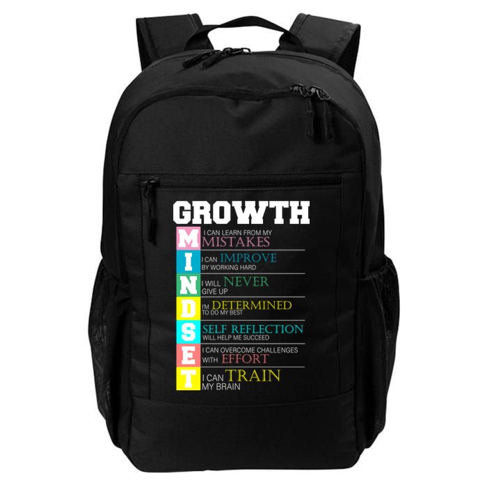 Growth New Mindset And Resolution  Backpack