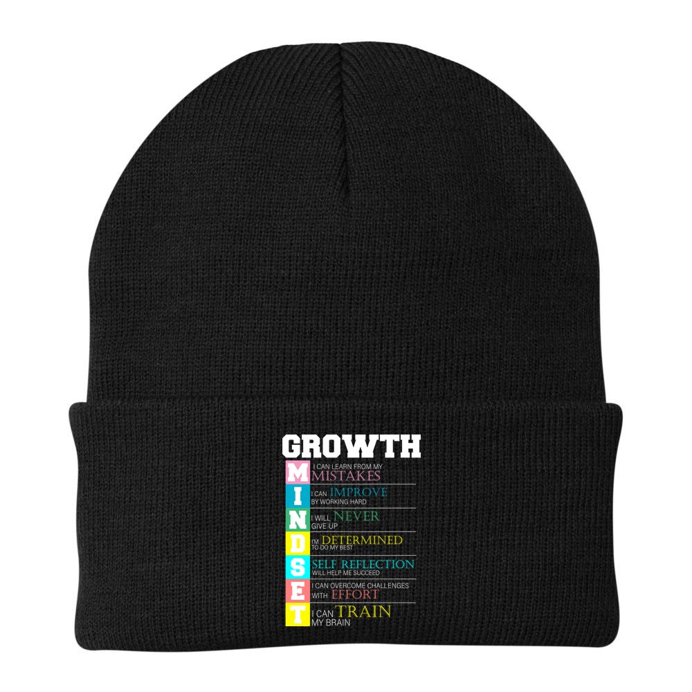 Growth New Mindset And Resolution  Beanie