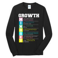 Growth New Mindset And Resolution  Tall Long Sleeve T-Shirt