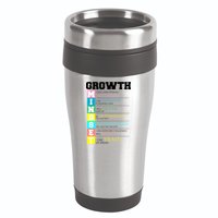 Growth New Mindset And Resolution  16oz Travel Tumbler