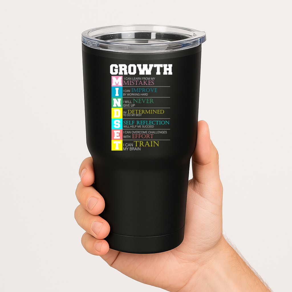 Growth New Mindset And Resolution  Tumbler