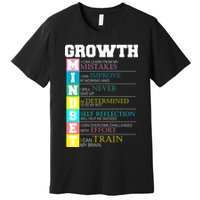 Growth New Mindset And Resolution  Premium T-Shirt