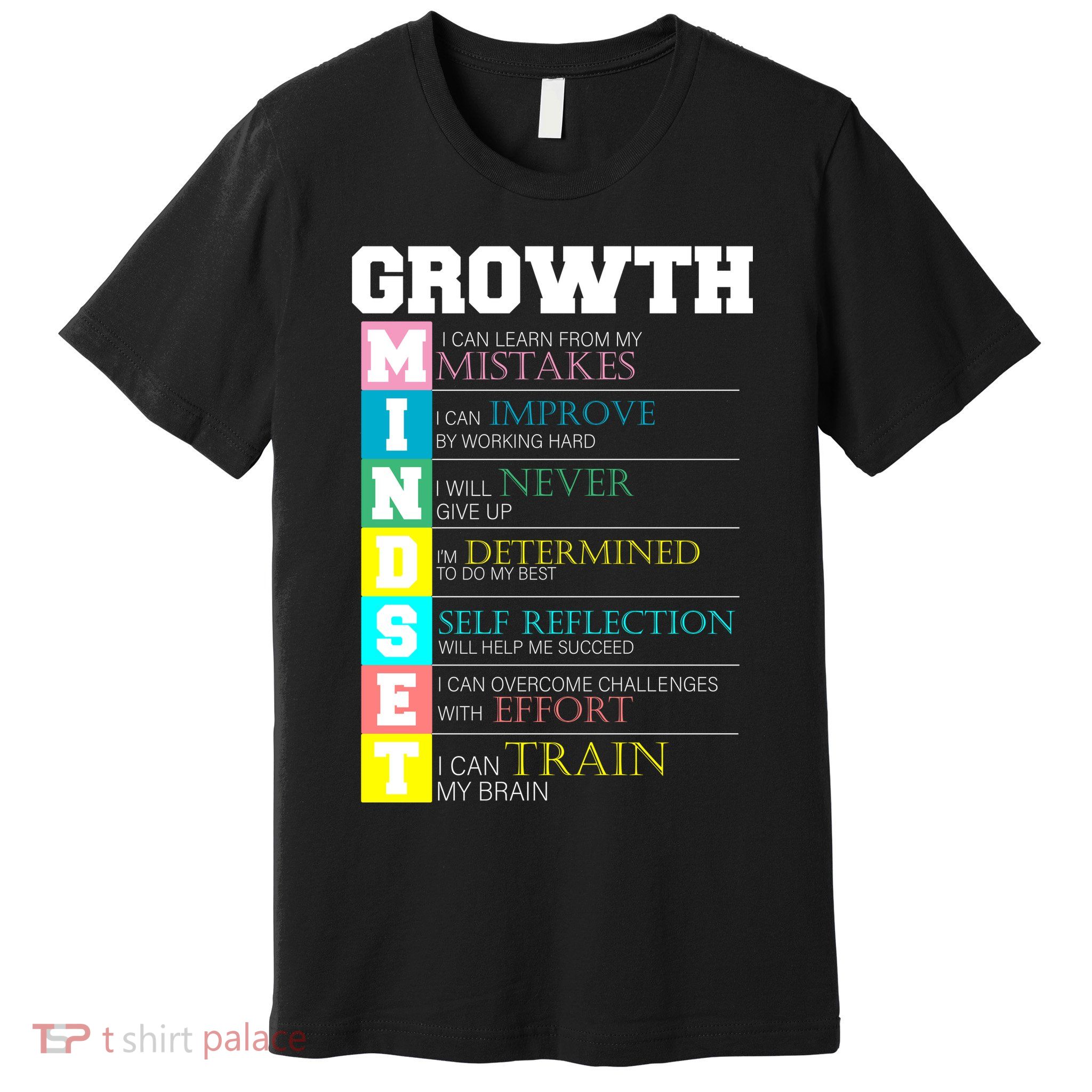 Growth New Mindset And Resolution  Premium T-Shirt