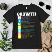 Growth New Mindset And Resolution  Premium T-Shirt