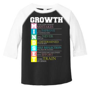 Growth New Mindset And Resolution  Toddler Fine Jersey T-Shirt