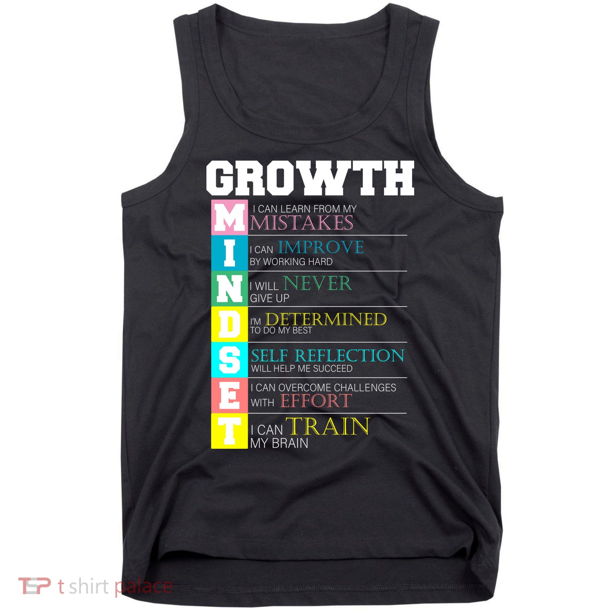 Growth New Mindset And Resolution  Tank Top