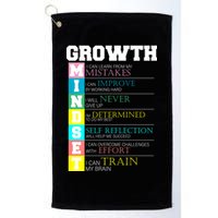 Growth New Mindset And Resolution  Golf Towel