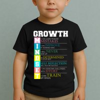 Growth New Mindset And Resolution  Toddler T-Shirt