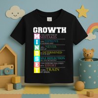 Growth New Mindset And Resolution  Toddler T-Shirt