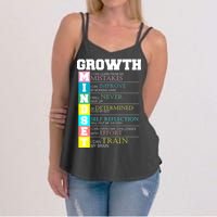 Growth New Mindset And Resolution  Women's Strappy Tank