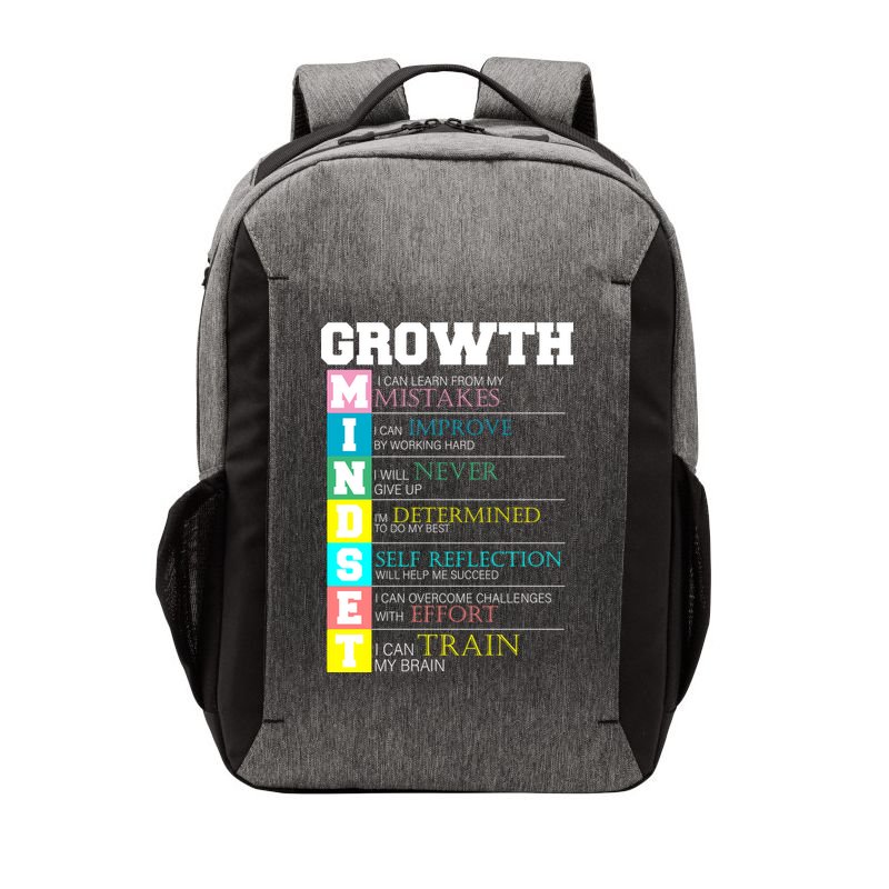 Growth New Mindset And Resolution  Vector Backpack