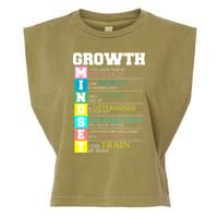 Growth New Mindset And Resolution  Garment-Dyed Women's Muscle Tee