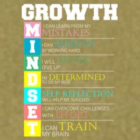 Growth New Mindset And Resolution  Garment-Dyed Women's Muscle Tee