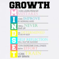 Growth New Mindset And Resolution  Garment-Dyed Sweatshirt