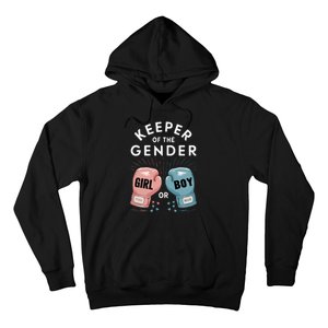 Gender Reveal Party Keeper Of Gender Boxing Hoodie