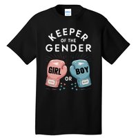 Gender Reveal Party Keeper Of Gender Boxing Tall T-Shirt