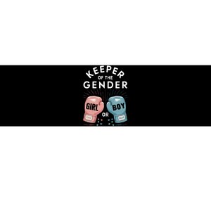 Gender Reveal Party Keeper Of Gender Boxing Bumper Sticker