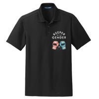 Gender Reveal Party Keeper Of Gender Boxing Dry Zone Grid Polo