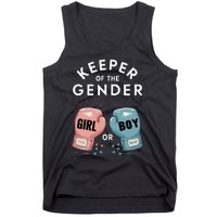 Gender Reveal Party Keeper Of Gender Boxing Tank Top