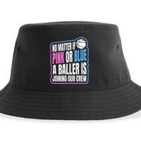 Gender Reveal Party Quote For A Basketball Player Sustainable Bucket Hat